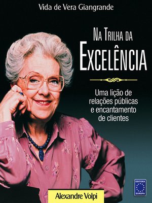 cover image of Na Trilha da Excelência